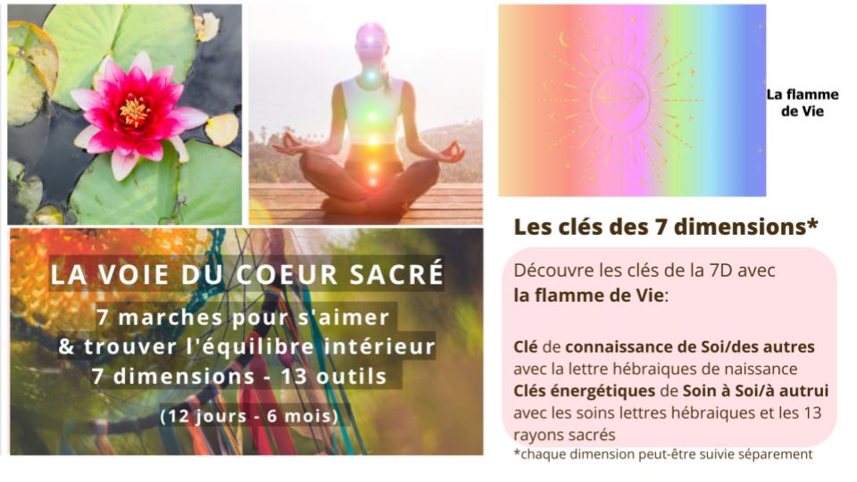 La voie du Coeur Sacré - module 6 - La flamme de vie