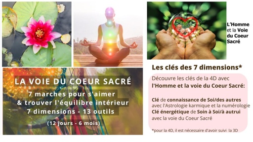 La voie du Coeur Sacré - module 4 - le Monde humain